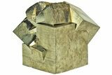 Natural Pyrite Cube Cluster - Spain #211402-1
